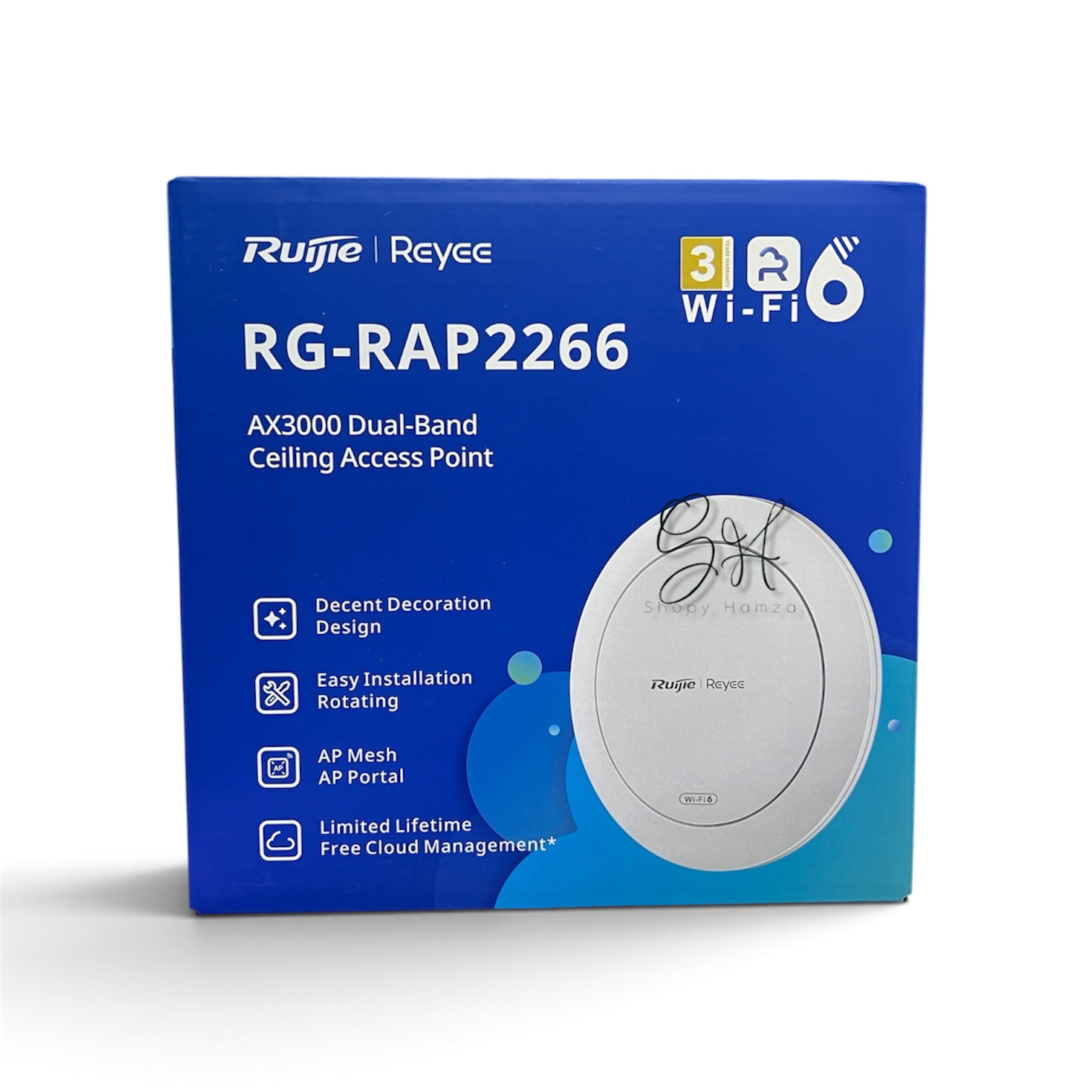 Ruijie Reyee RG-RAP2266 - Wi-Fi 6 AX3000 Gigabit